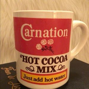 Carnation Hot Cocoa Mix Mug | Vintage